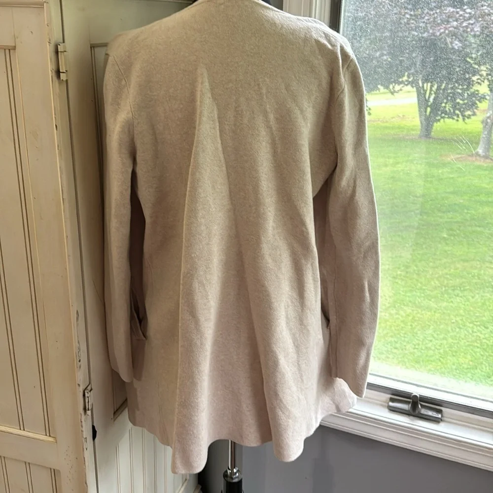 J Crew Woman’s 100% Cotton Open‎ Cardigan With Pockets